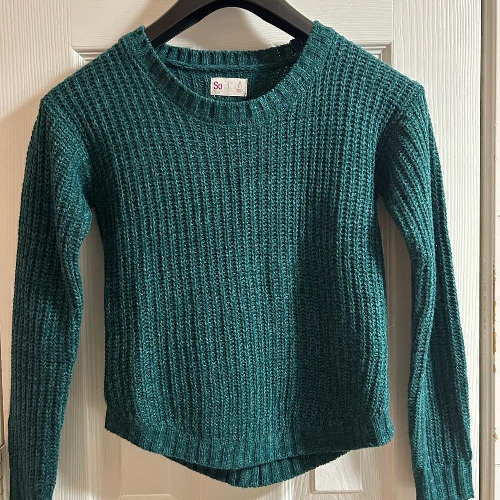 So Emerald Green Sweater